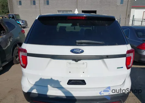 2017 Ford Police Interceptor из США, поврежденный, VIN 1FM5K8AR0HGD07517